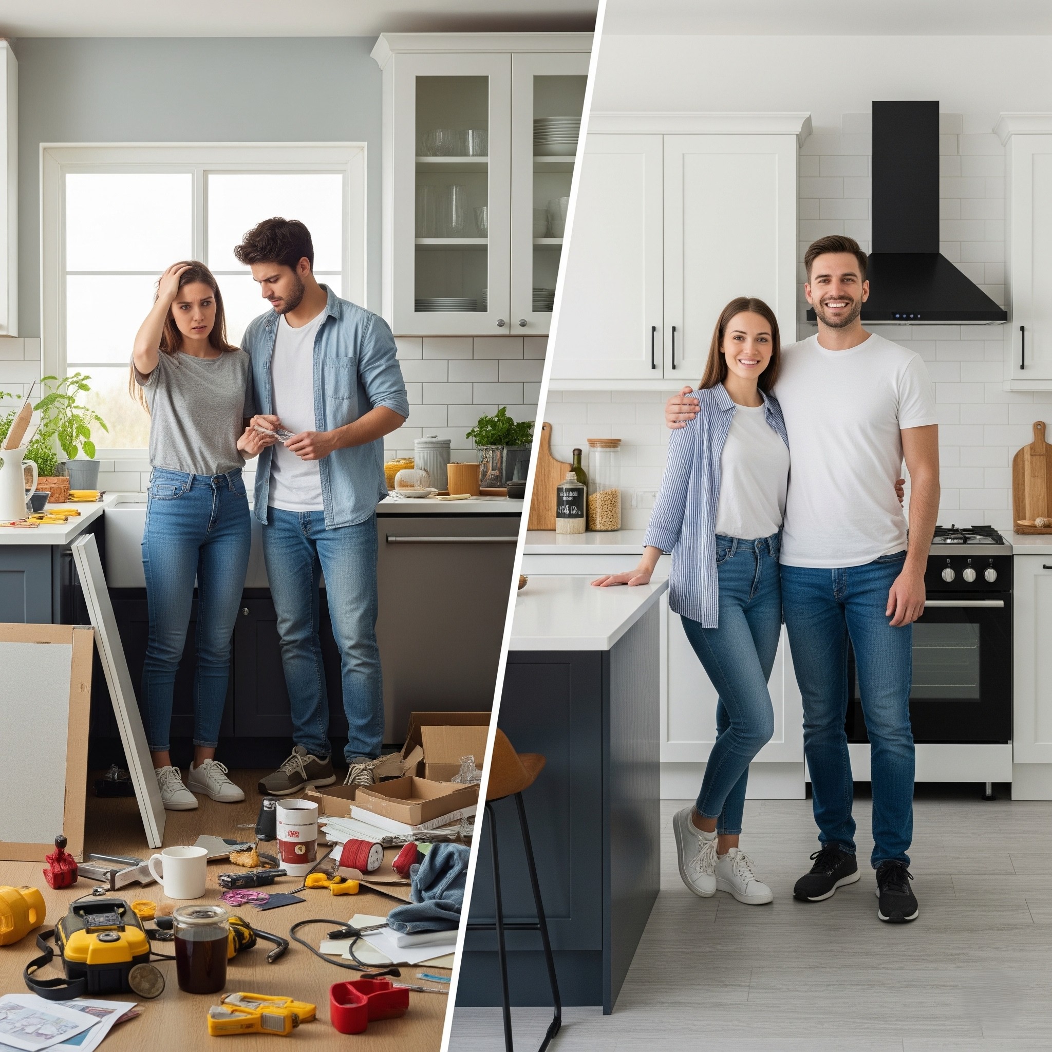 Kitchen Remodel Before and After Kitchen Renovation