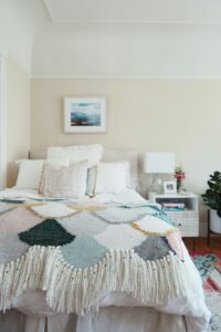 Throws and Rugs cozy guest bedroom furniture sets