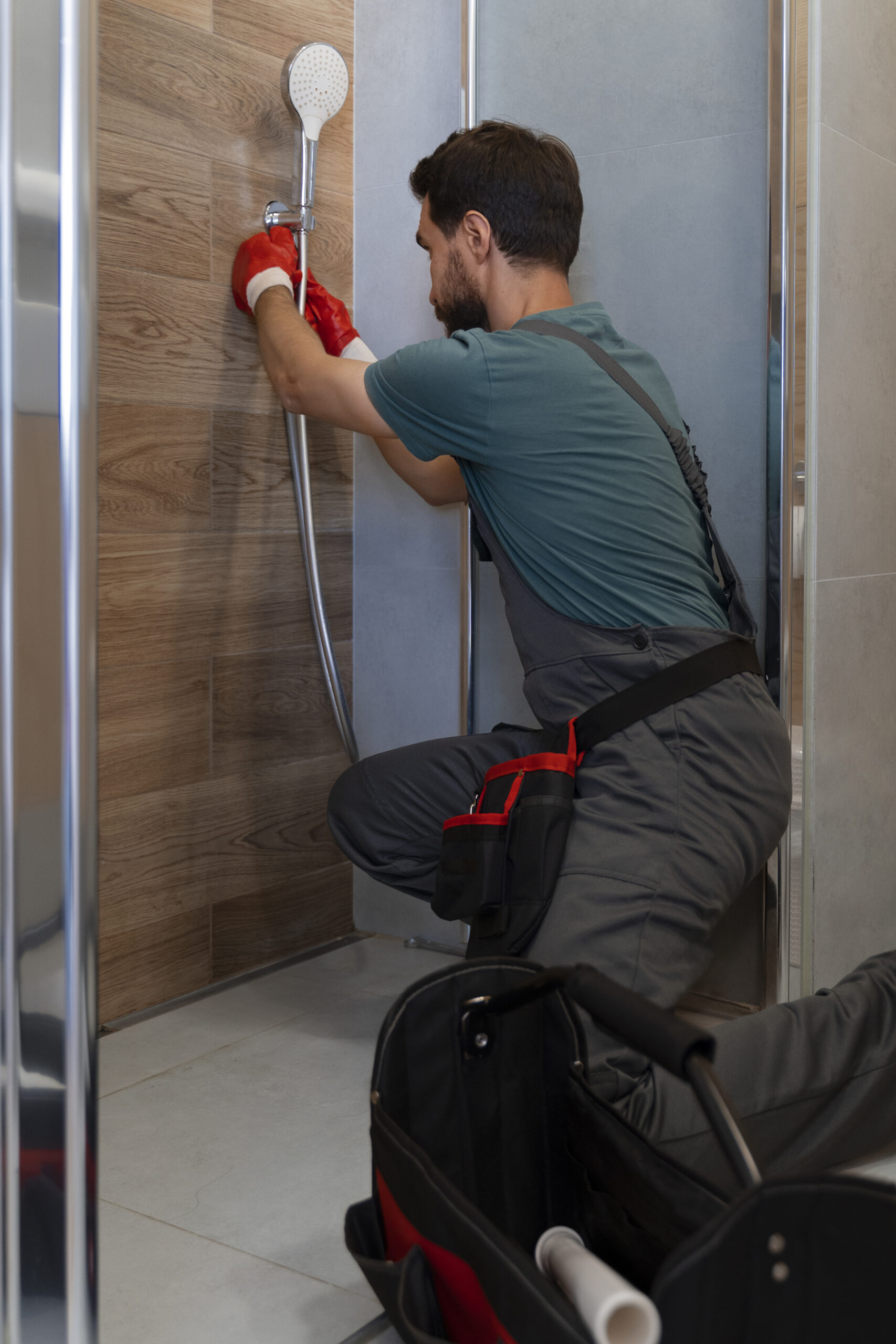 athroom-preparation-for-walk-in-shower-installation