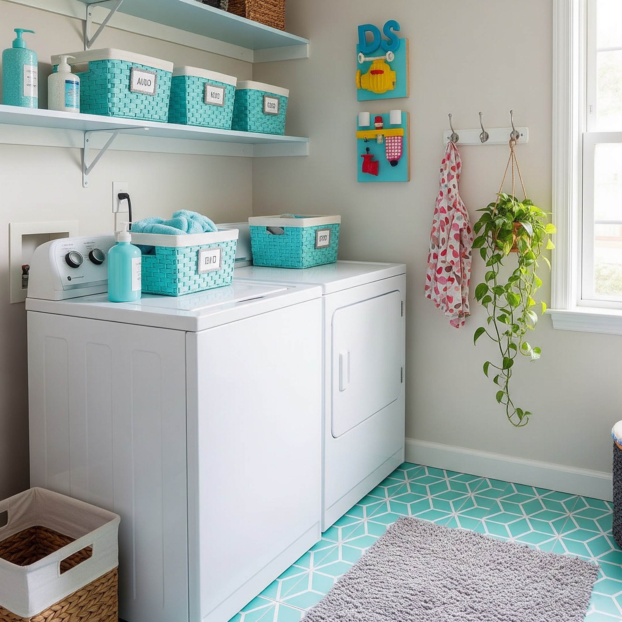 budget-friendly-laundry-room-updates-DIY-affordable-decor-ideas