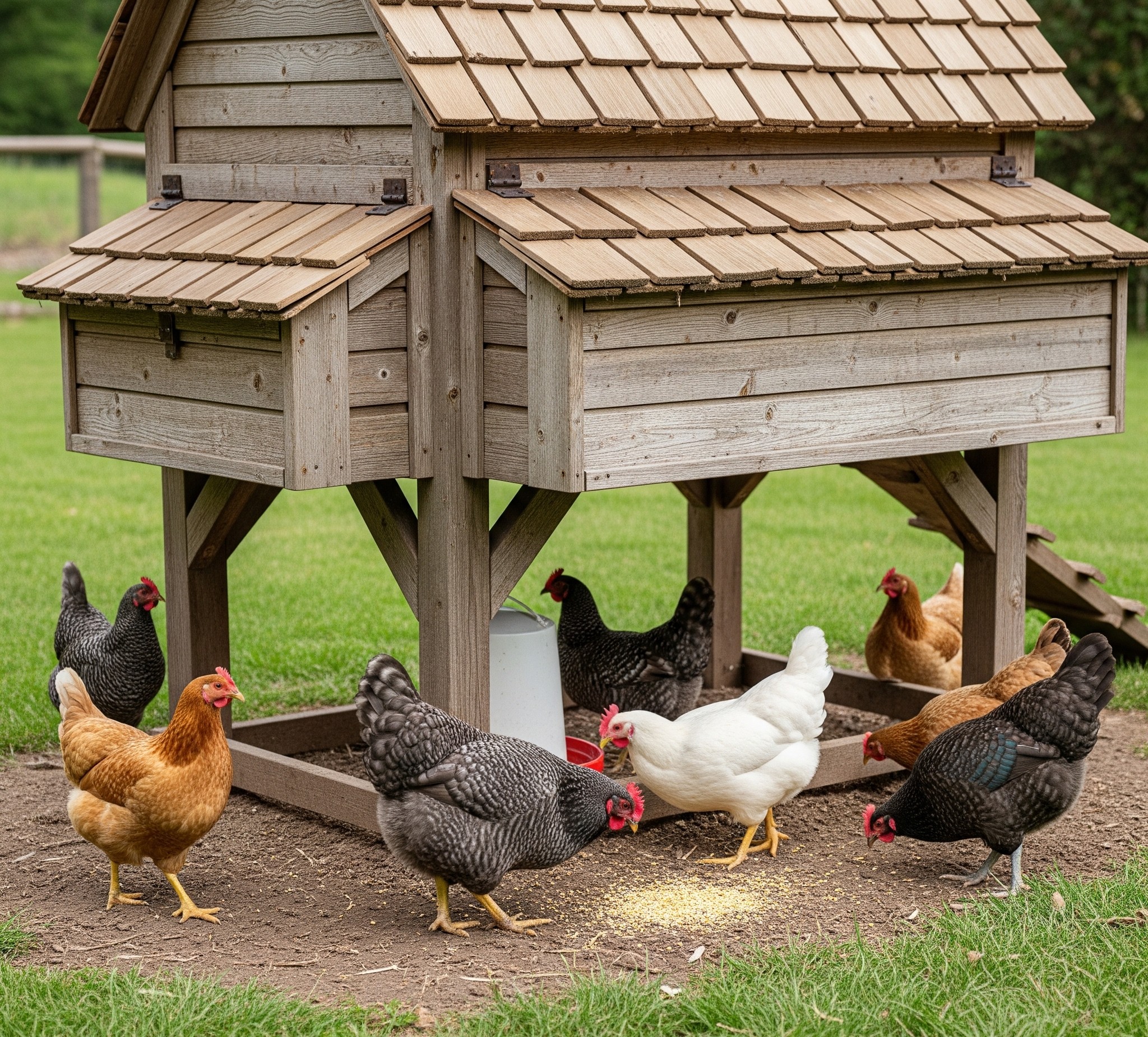 elevated-chicken-coop-predator-proofing