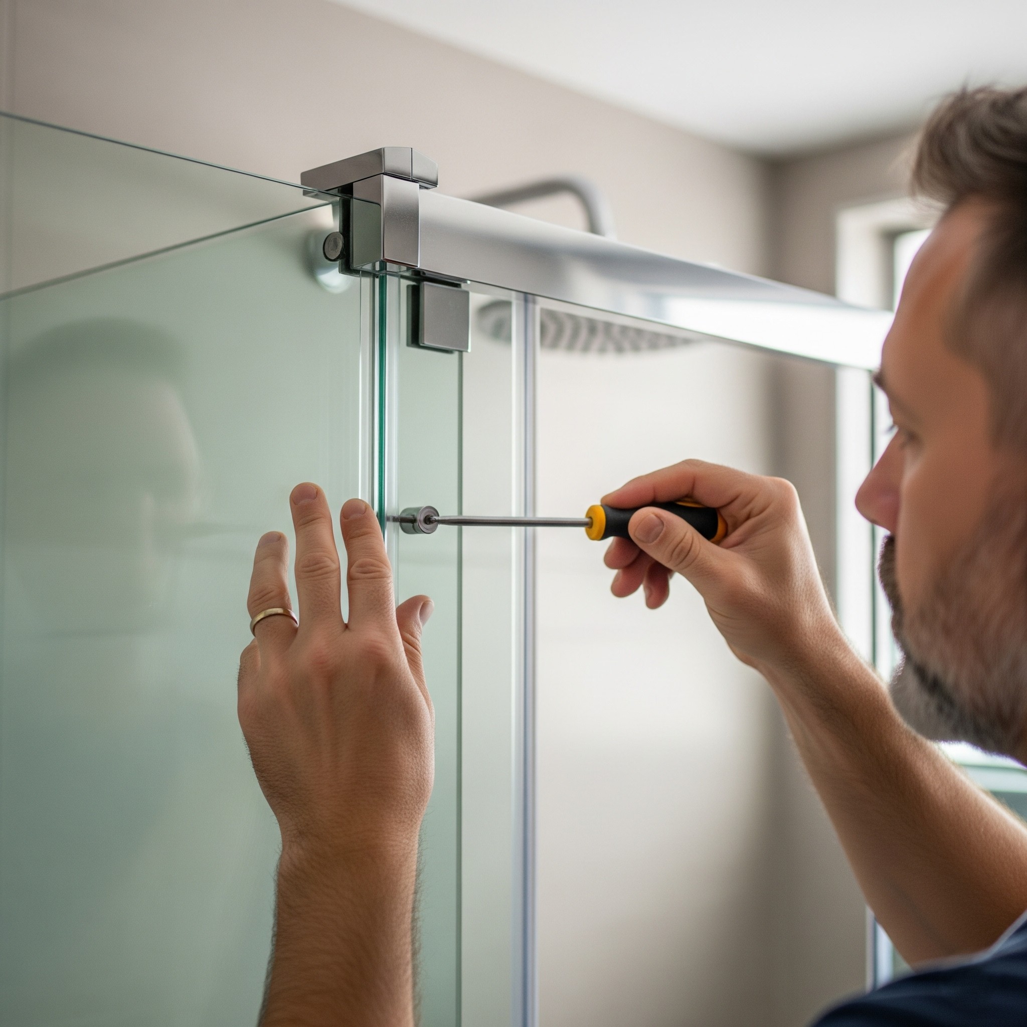 installing-glass-shower-door