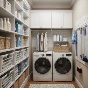 maximizing-vertical-space-laundry-room-high-shelves-storage-ideas