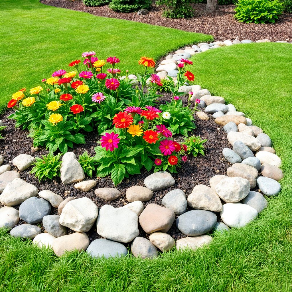 river-rocks-landscaping-garden-edging