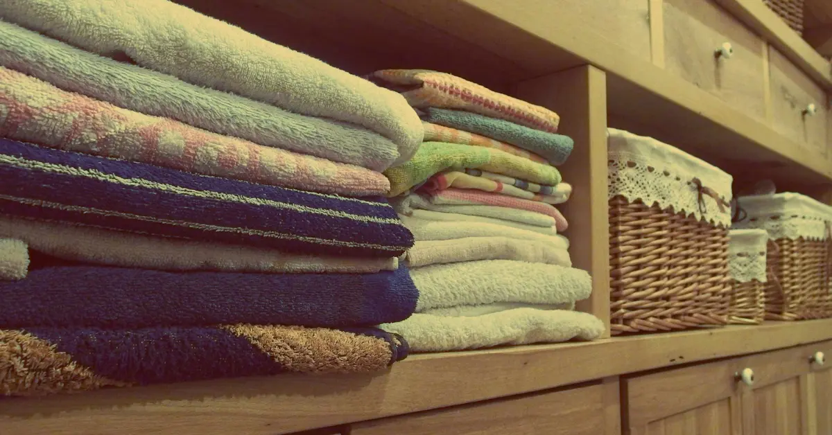 Bathroom Closet Shelves