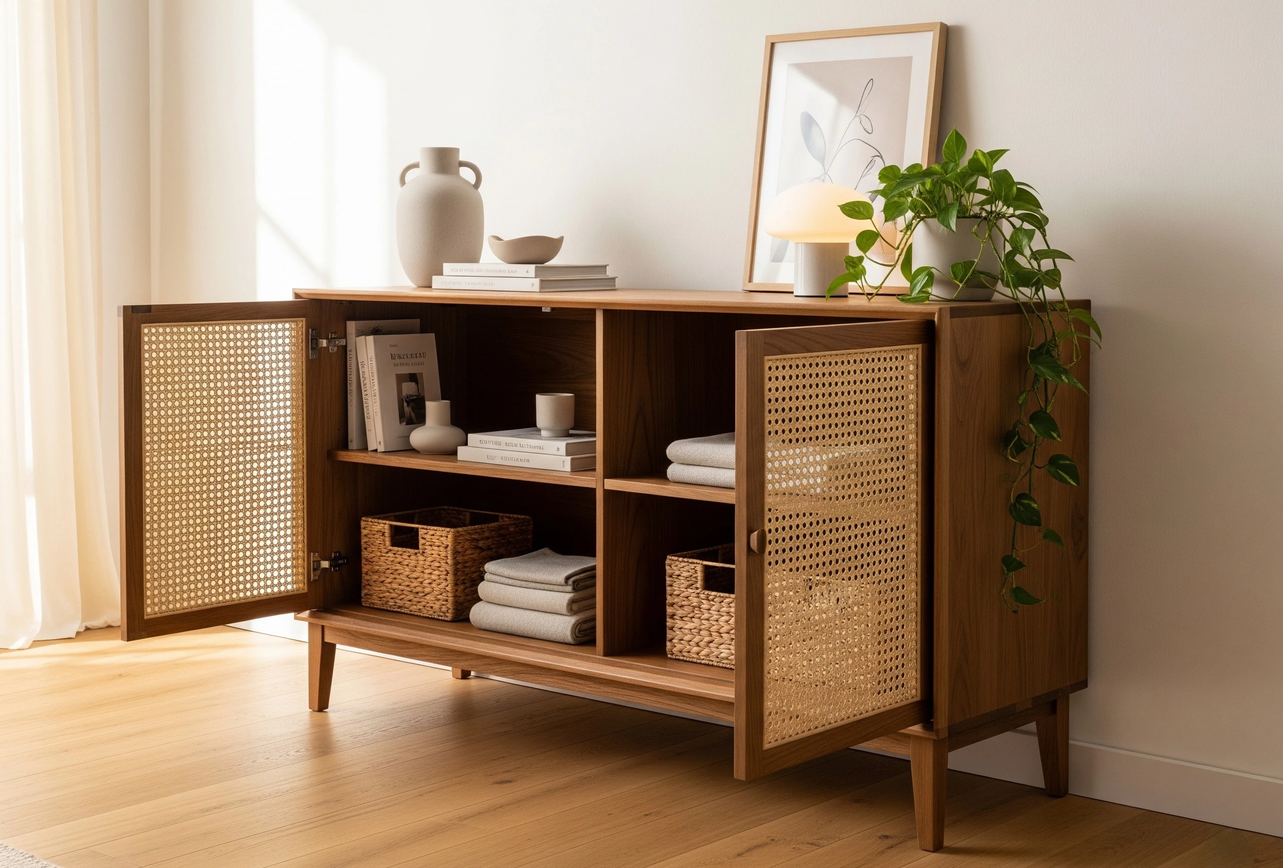 cane-front-sideboard-interior-shelving