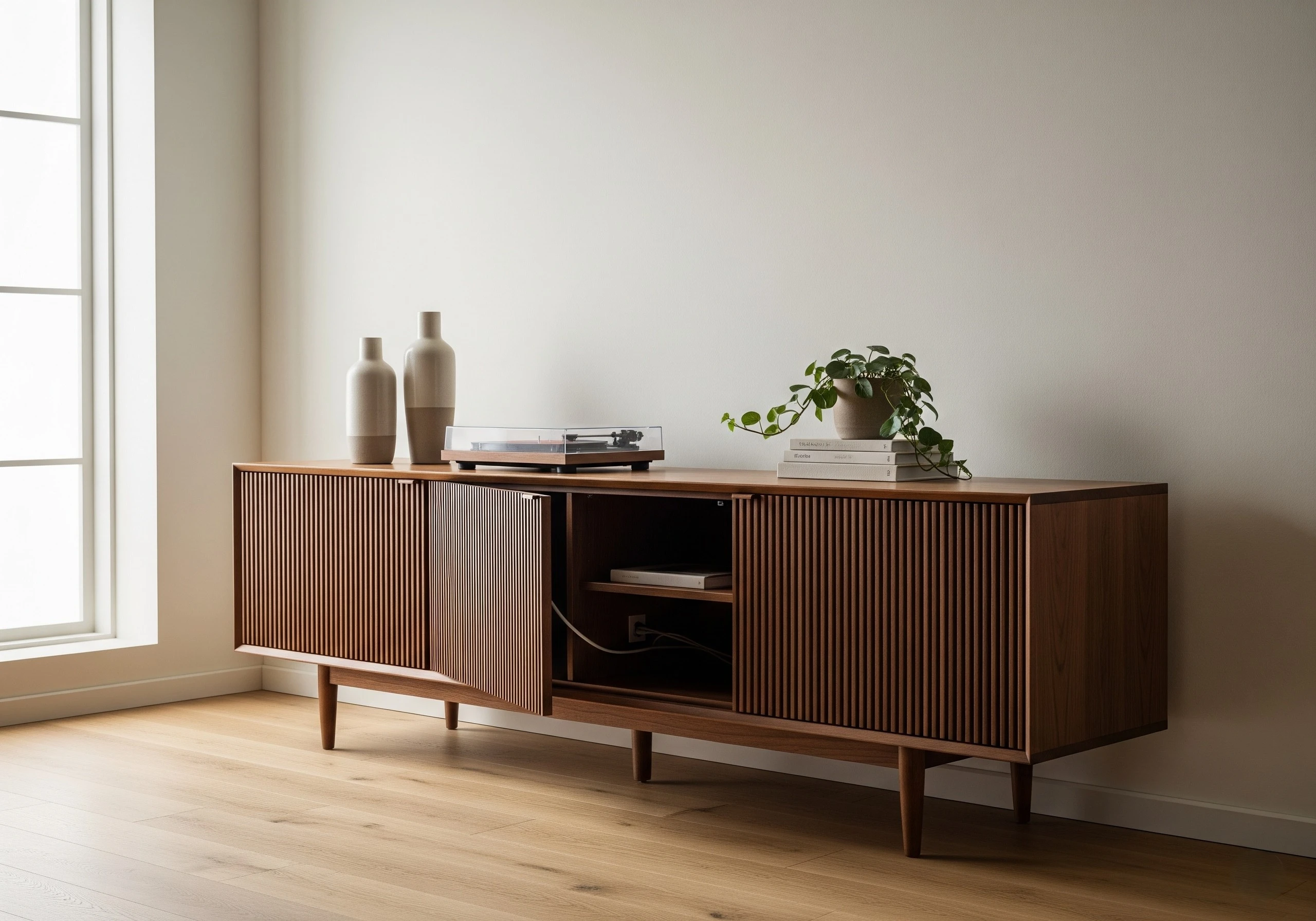 mid-century-media-credenza-fluted-doors-walnut