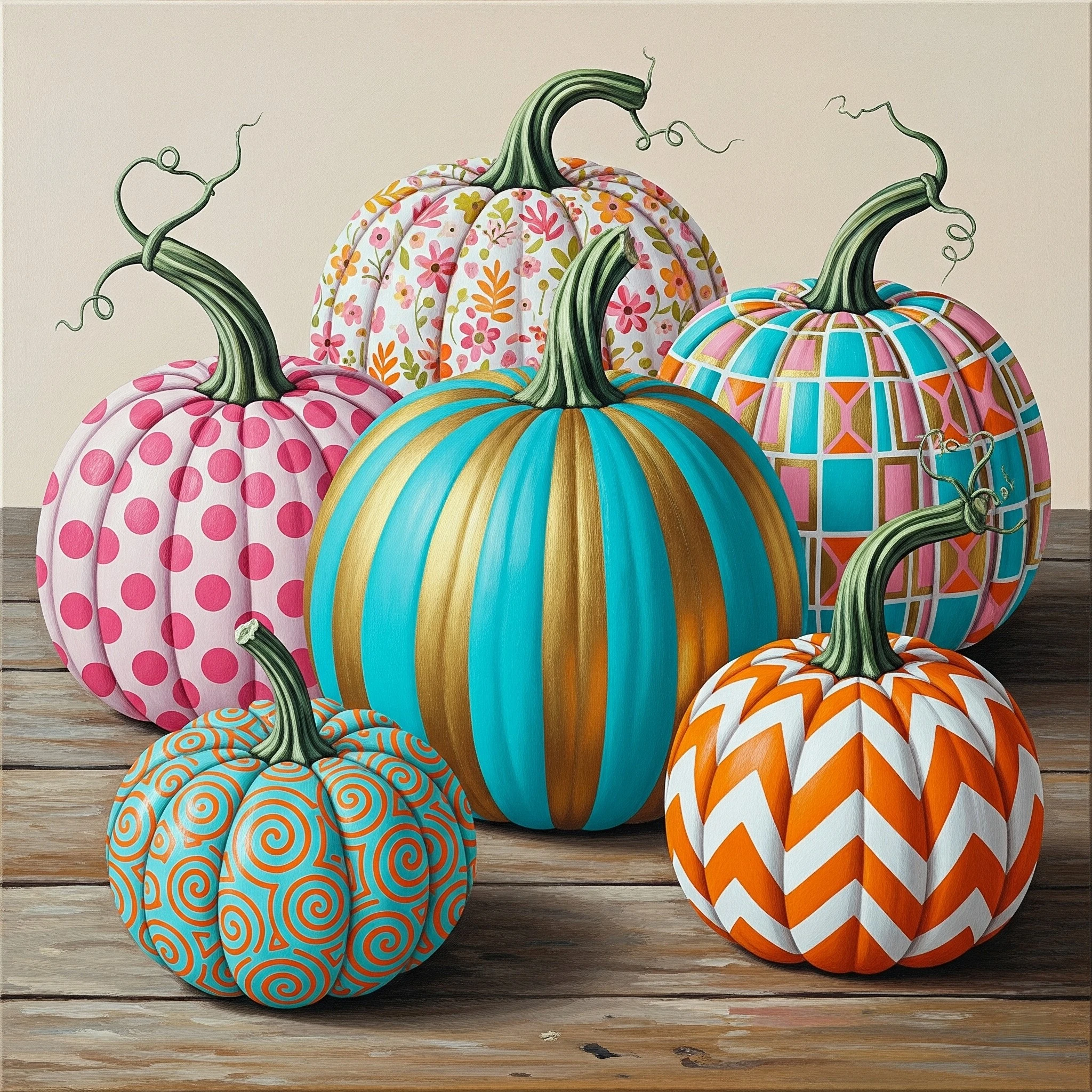 patterned-pumpkin-designs-colorful-autumn-art