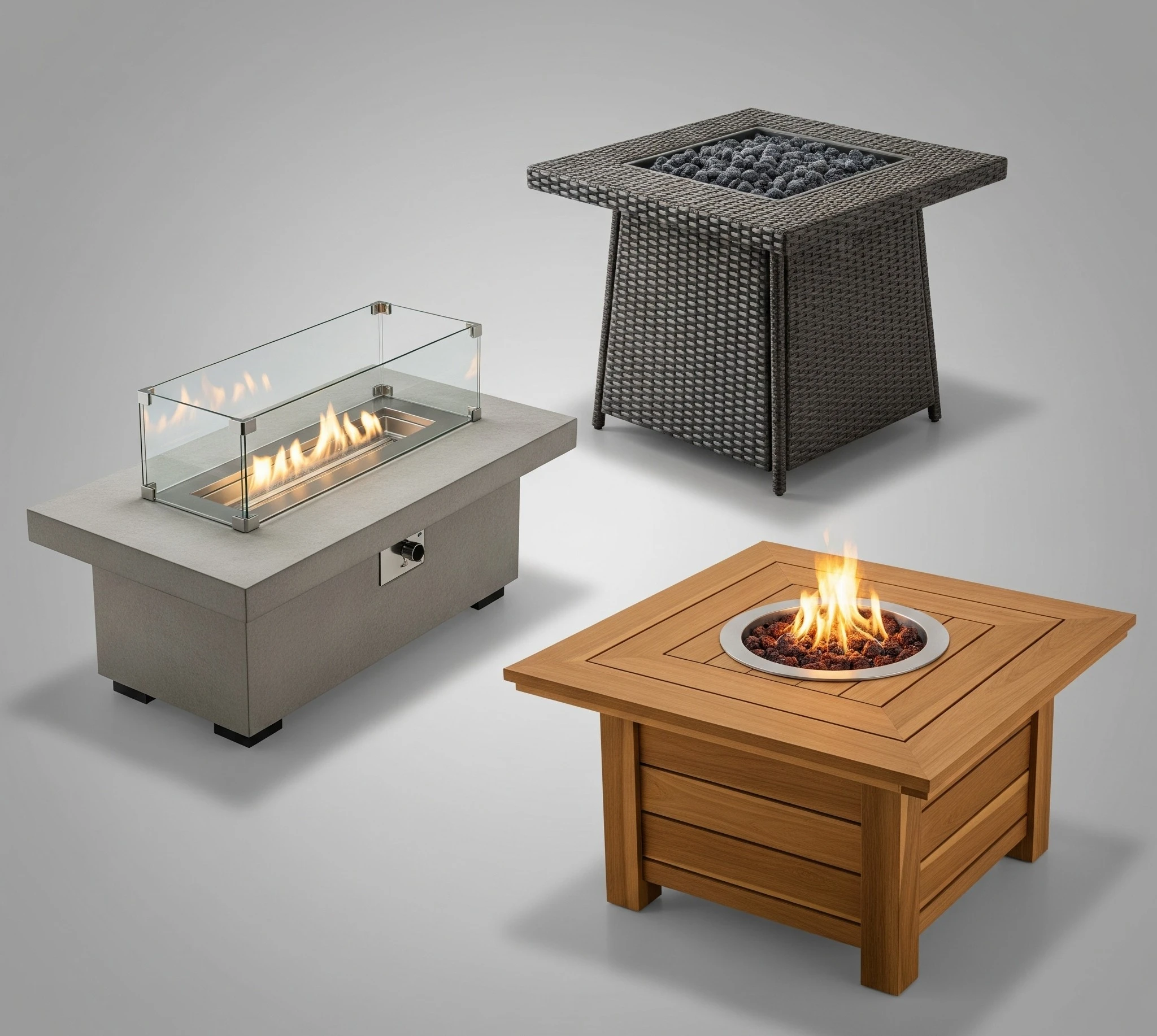 types-of-fire-pit-tables-propane-wood-natural-gas
