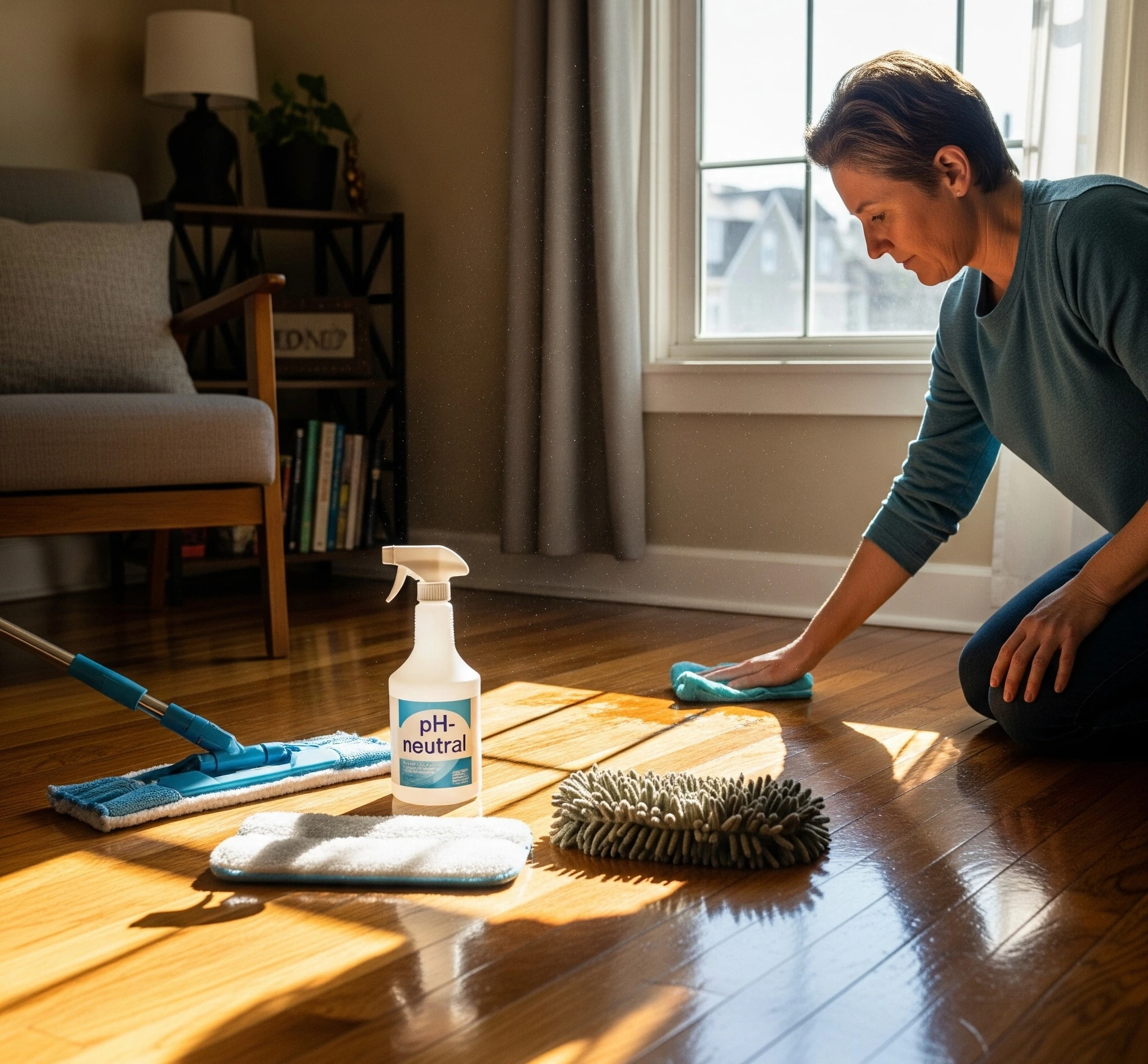 vinyl floor care DIY
