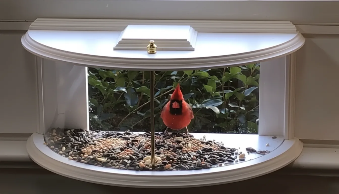 bird feeder for window