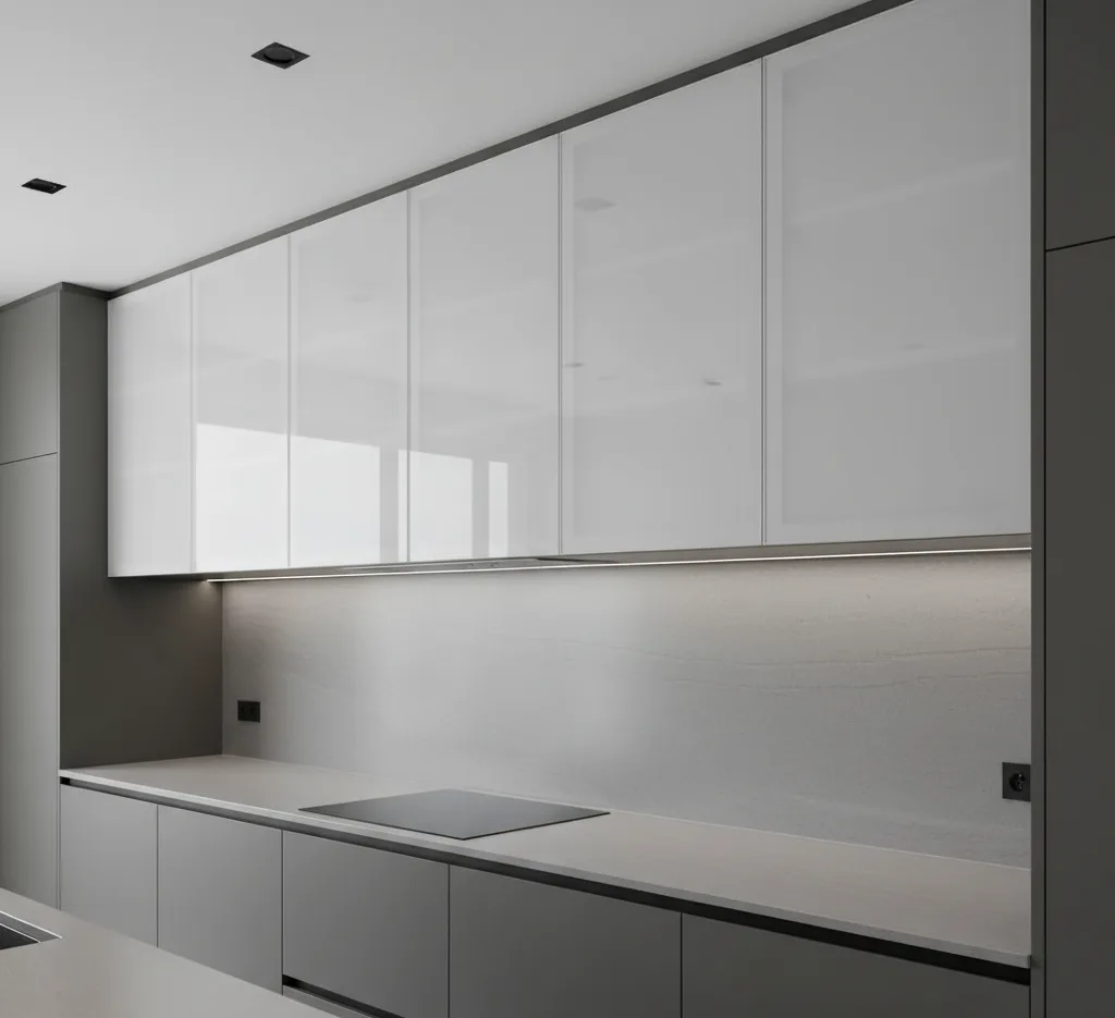 contemporary-frameless-glass-kitchen-cabinets