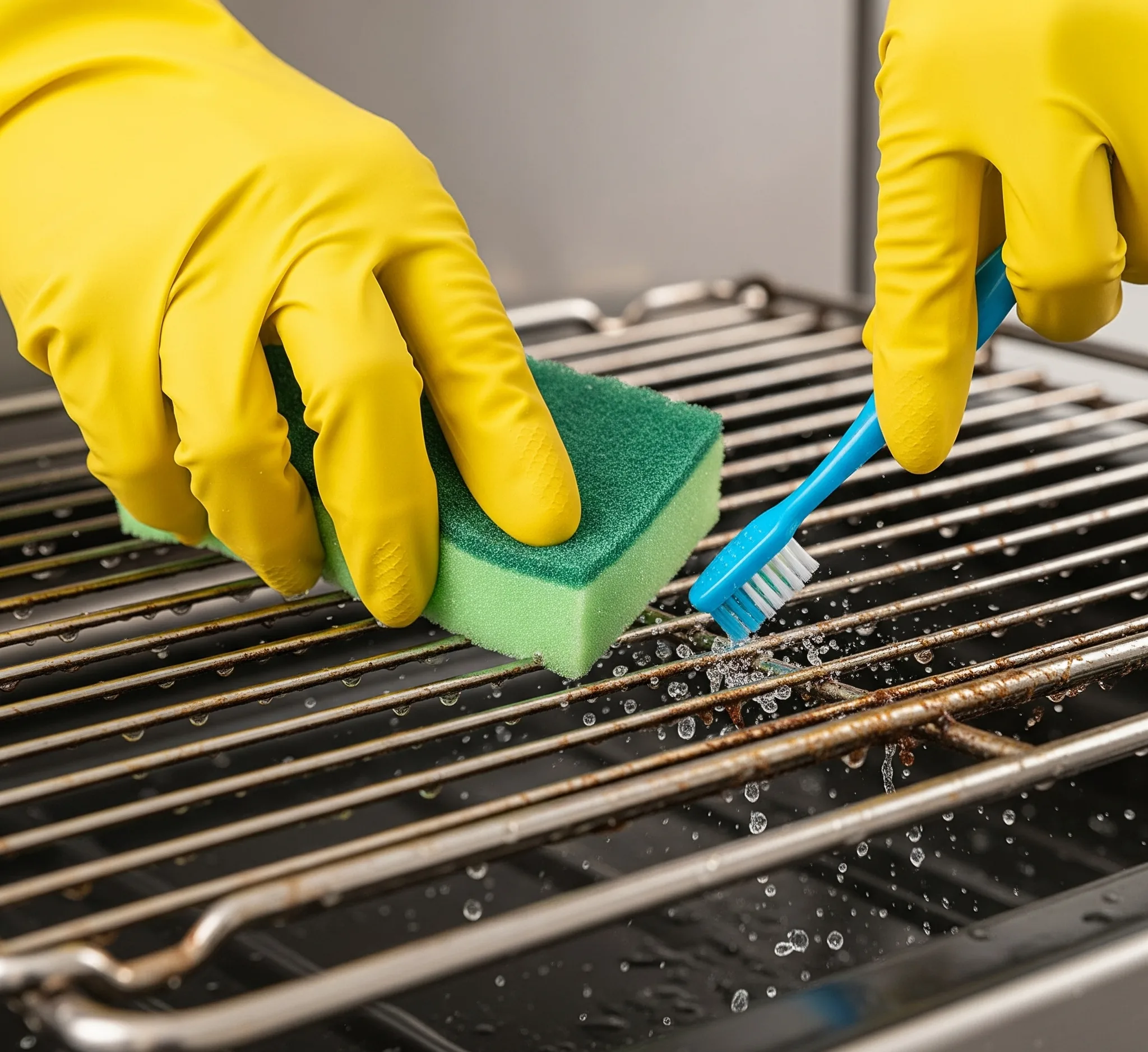 how to clean oven