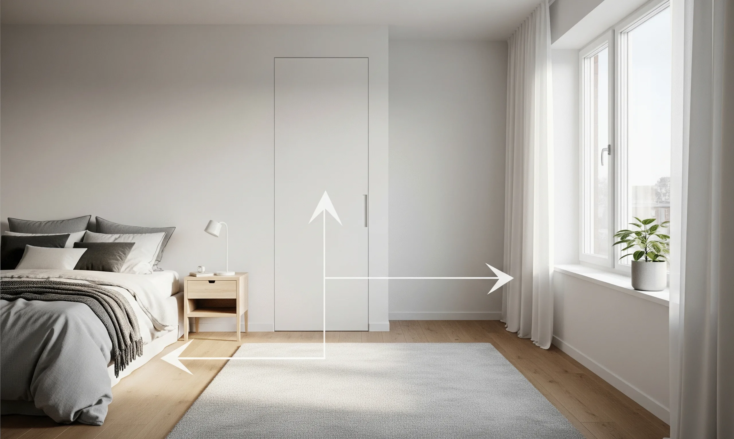 improved-traffic-flow-with-bed-in-room-corner