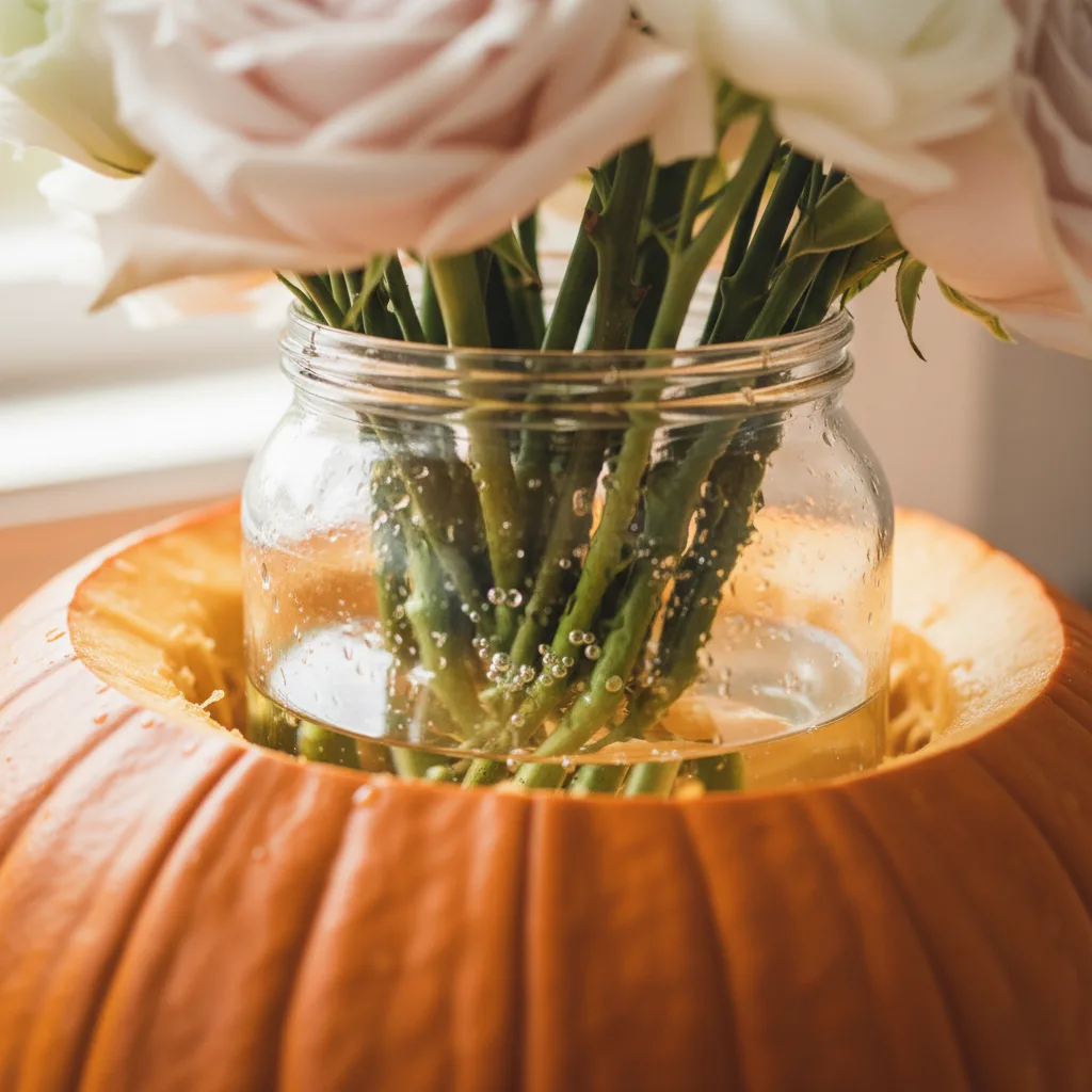 pumpkin floral arrangements