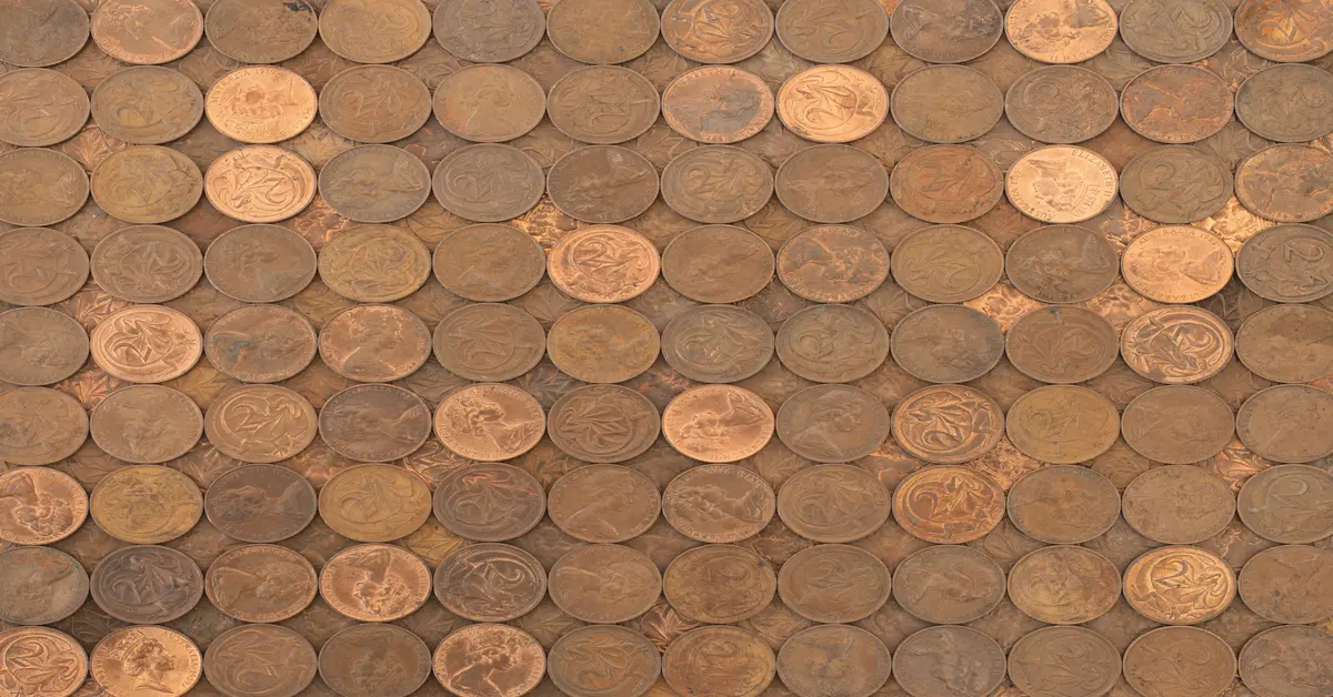 how much is a penny floor per square foot diy
