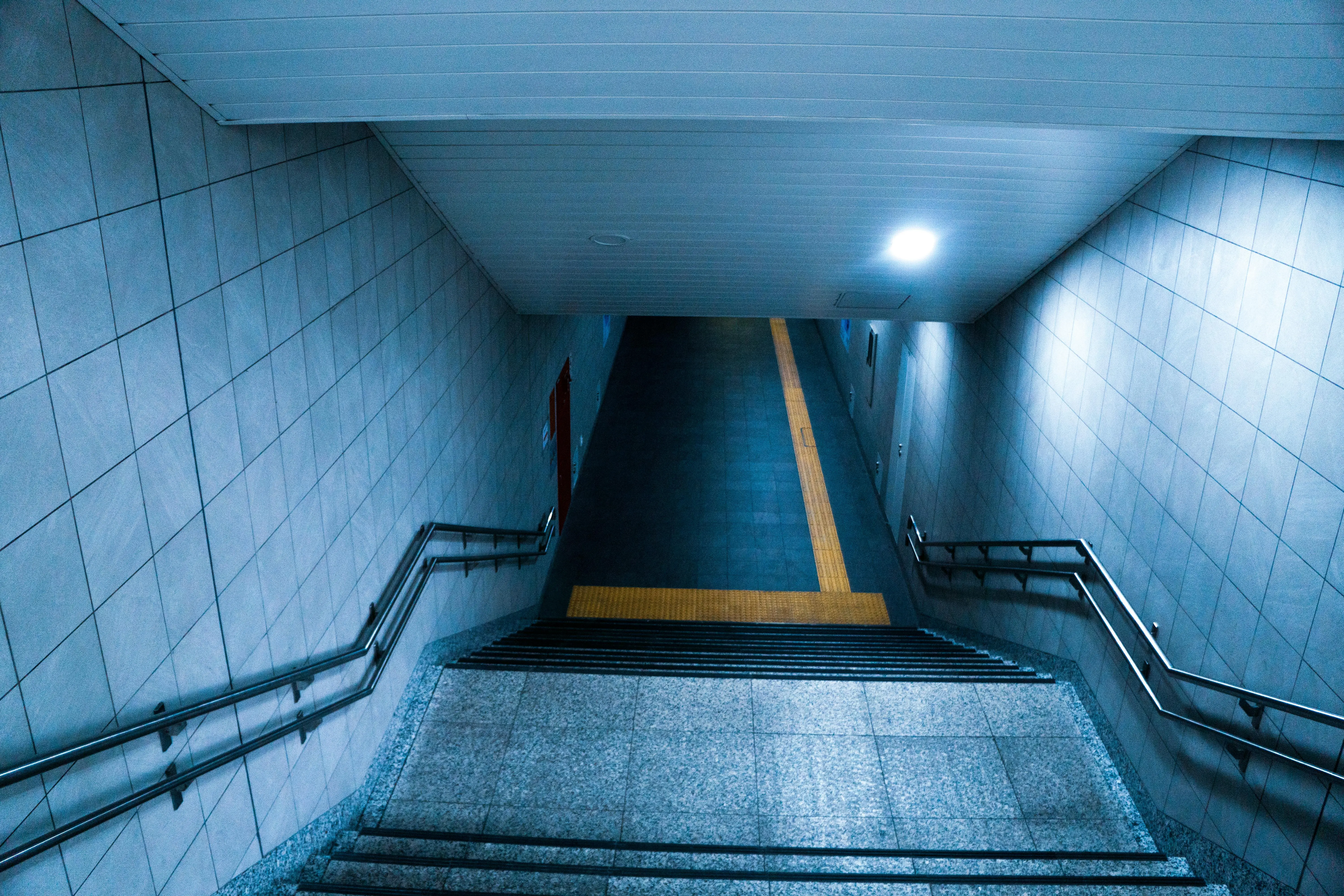 spanish tile Explore the sleek design of a subway entrance in Ho Chi Minh City, Vietnam.