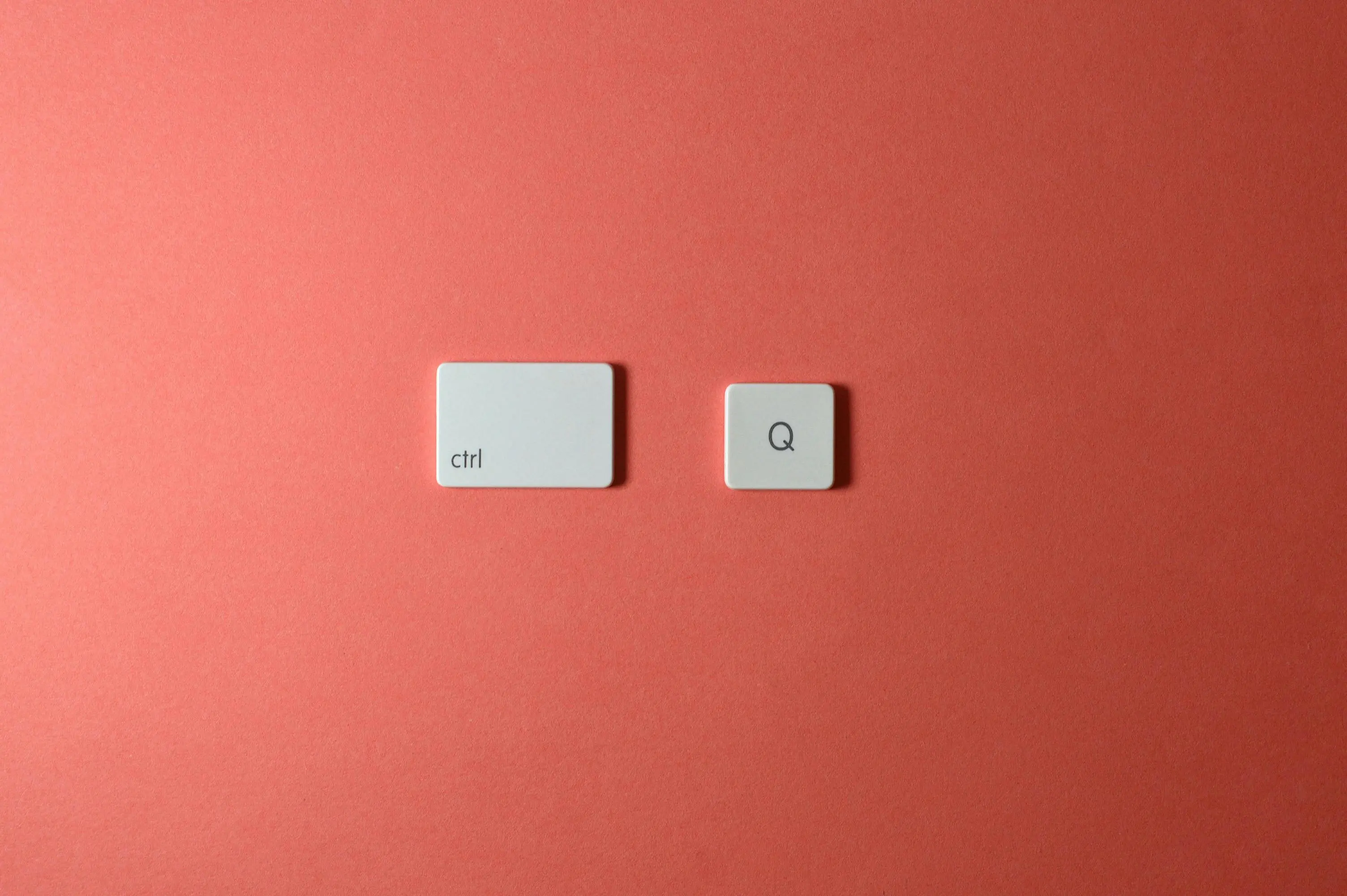 how much is a penny floor per square foot diy Two keyboard keys on a red surface, highlighting a minimalist tech concept.