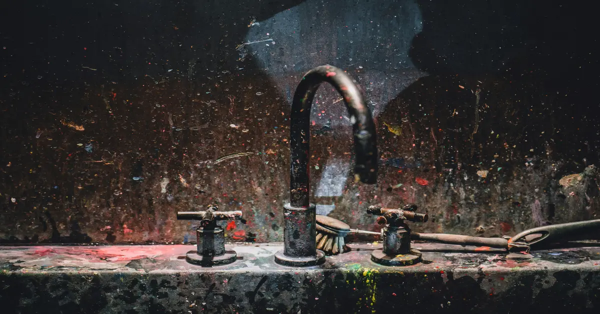 cracked sink repair