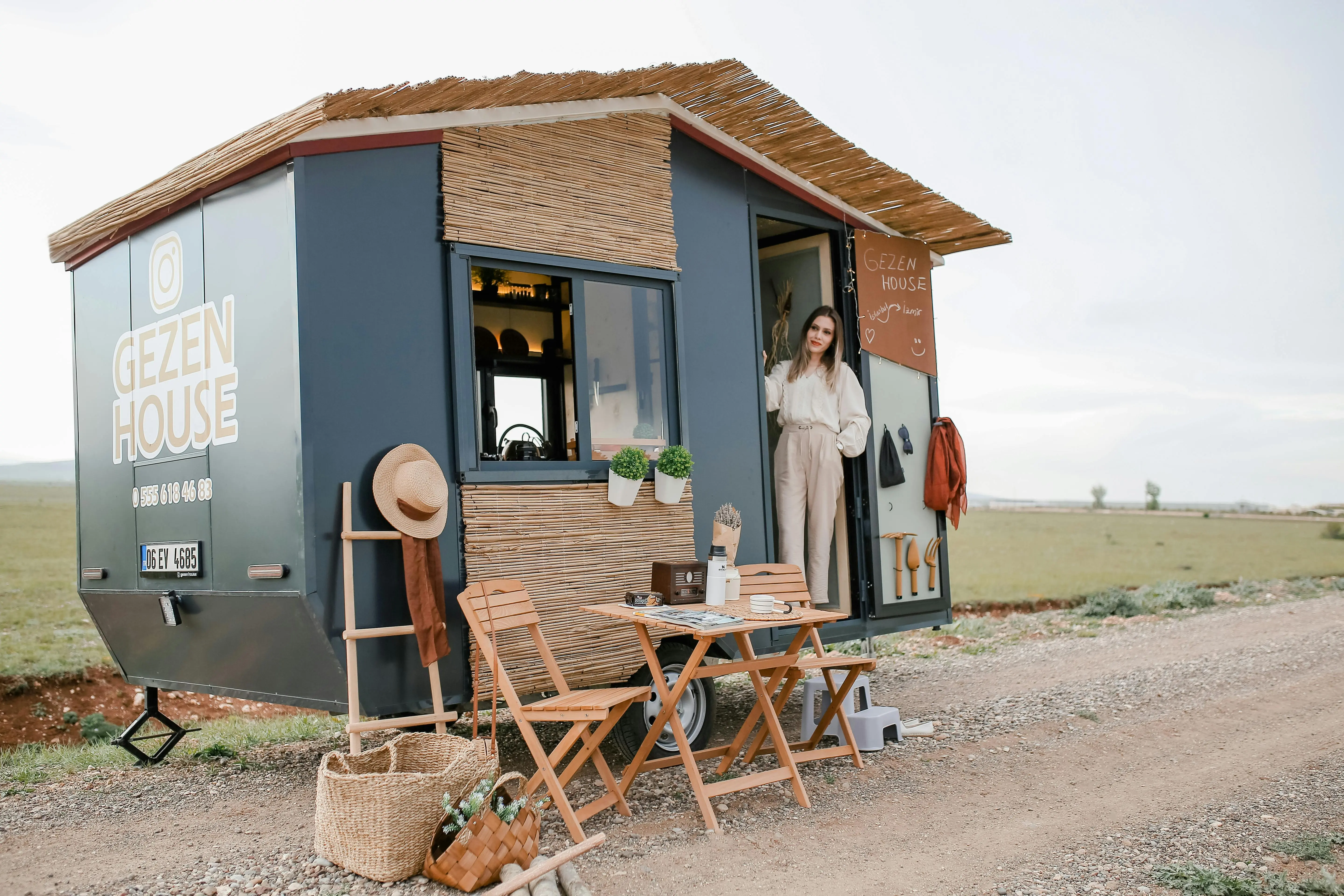 tiny house movement california Explore boho style and freedom with this mobile tiny house. Ideal for road trips and camping.