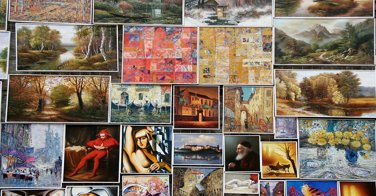 famous and easy paintings