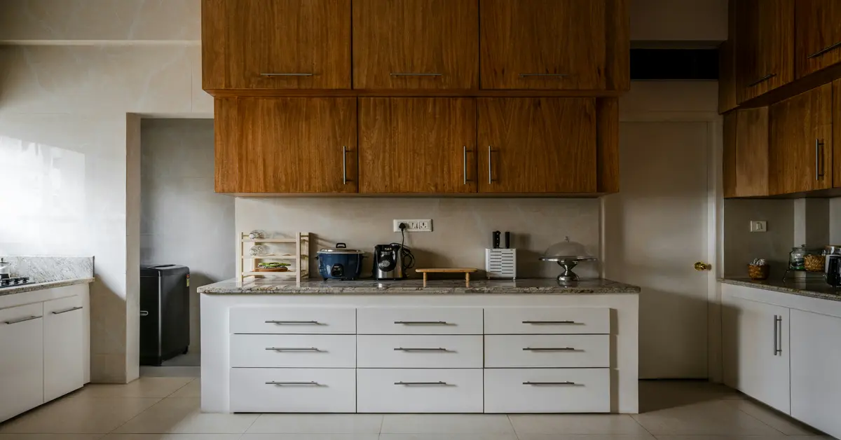 kitchen cabinet with drawers