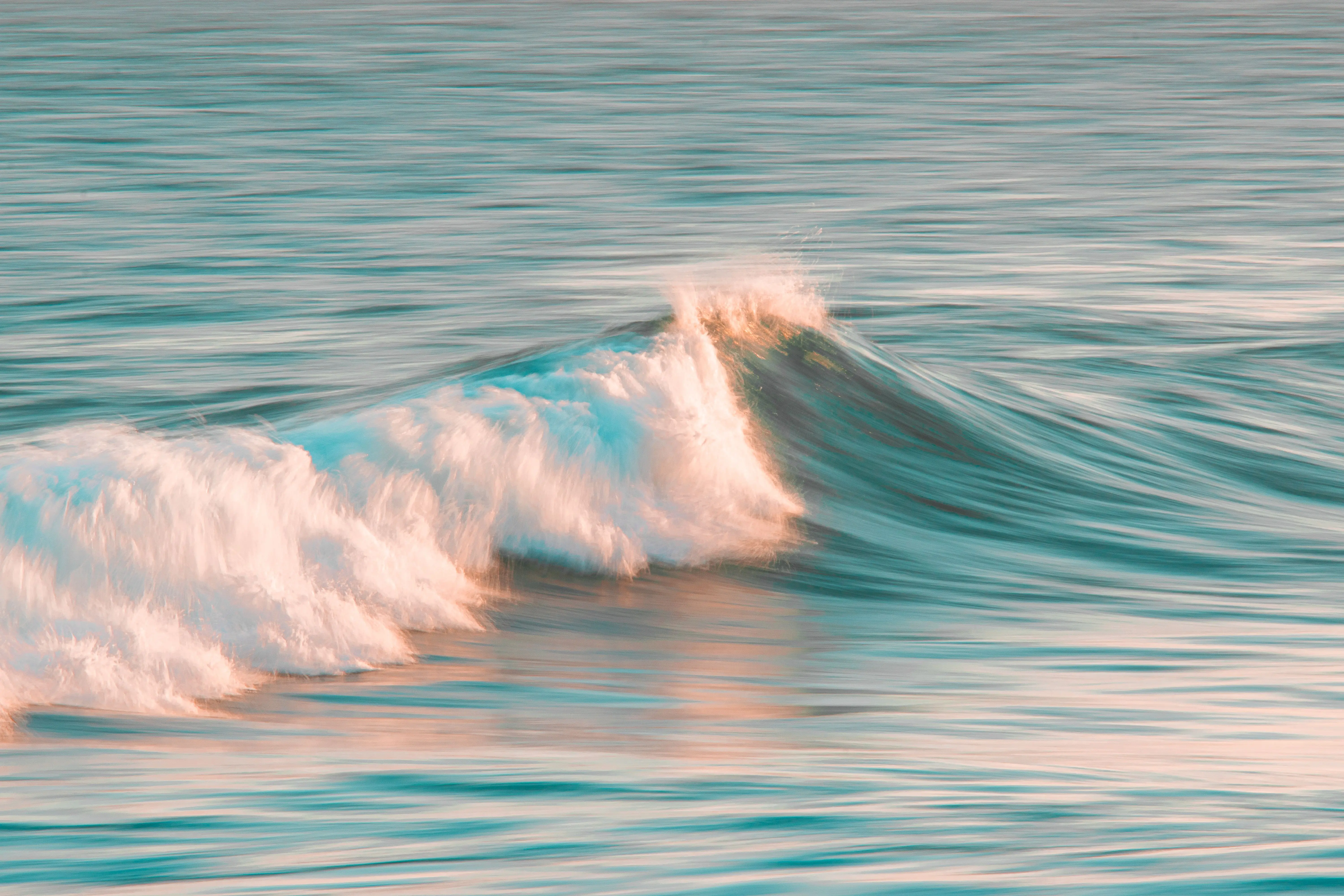 beach wall art Captivating sunrise ocean wave in motion, capturing the essence of Rio de Janeiro's coast.