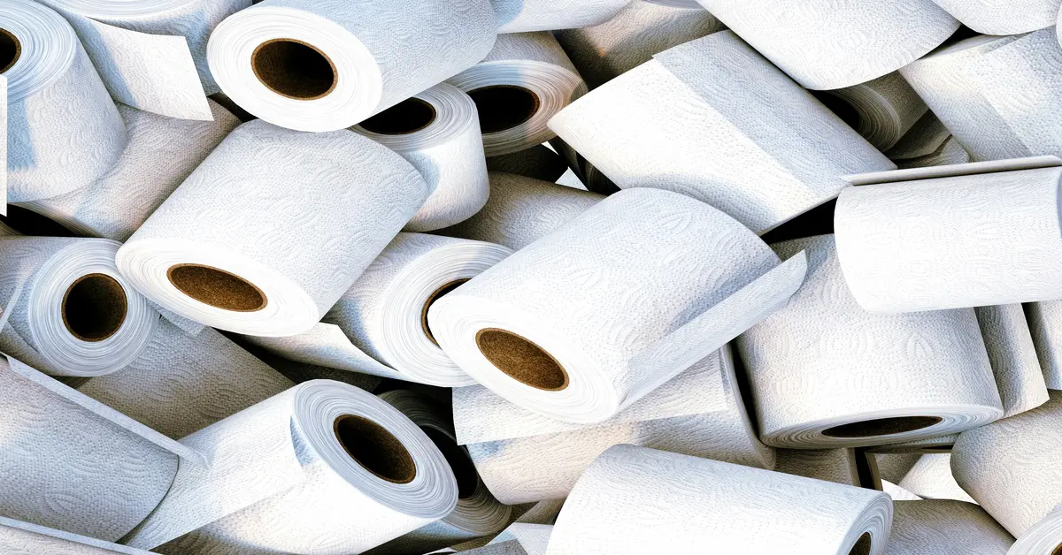 and paper towels