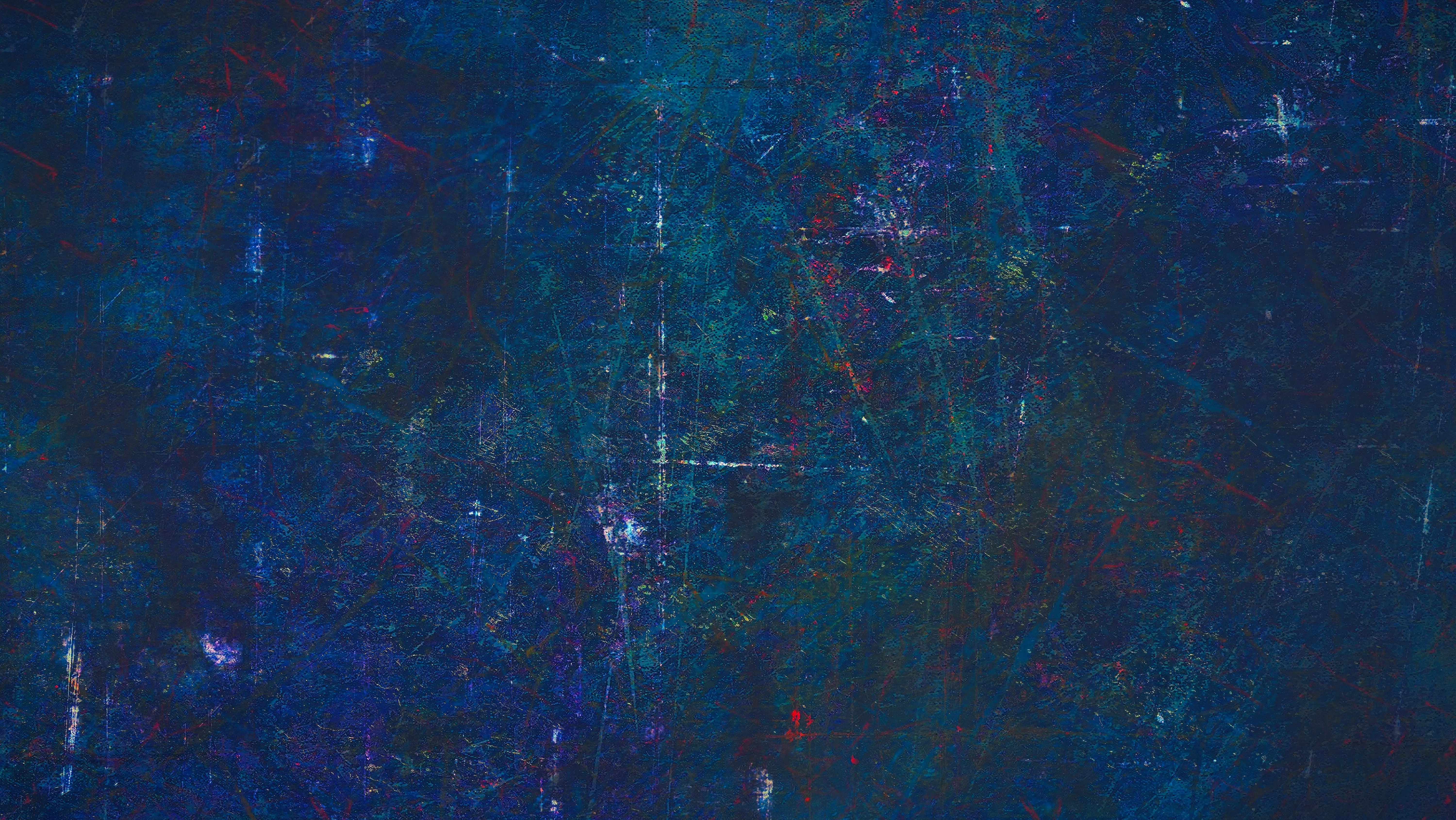 a water based paint A close-up of a textured blue wall with scratches and rough surface, ideal for design use.