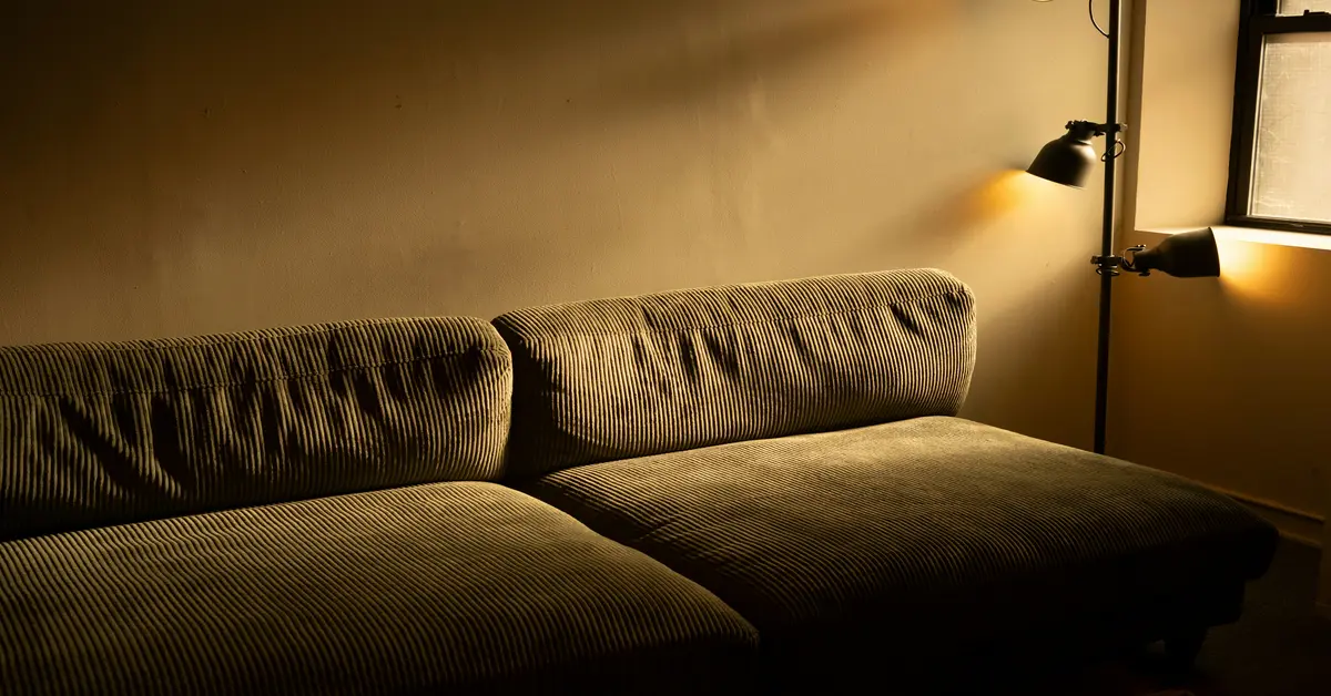 sectional green