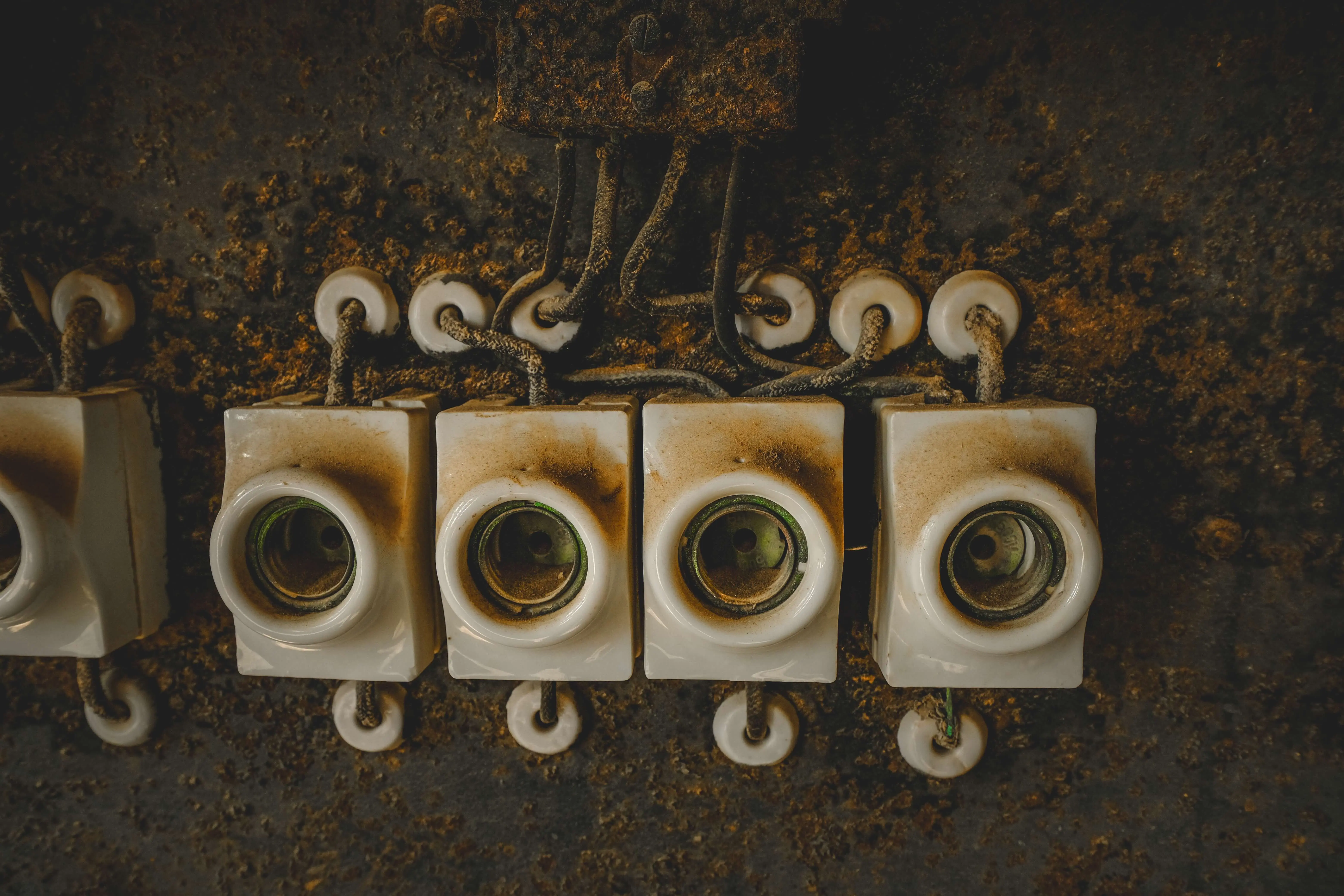wiring diagram for single light switch Close-up of vintage ceramic electrical switches, showcasing industrial decay and retro design.