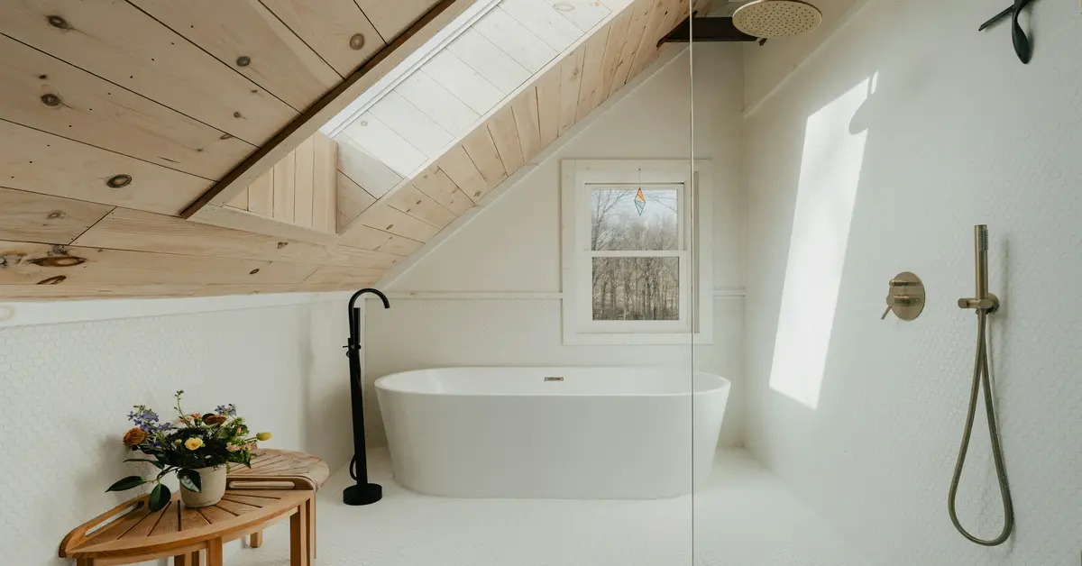 tub inside shower