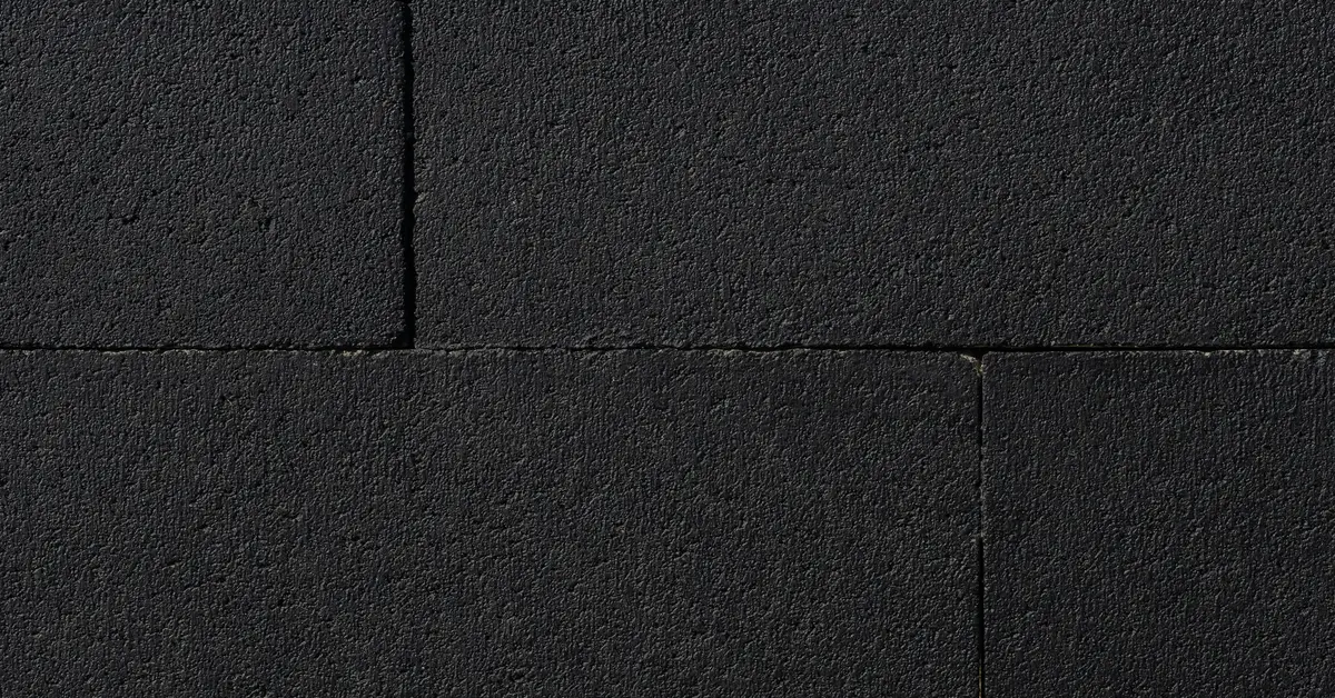 black subway tile
