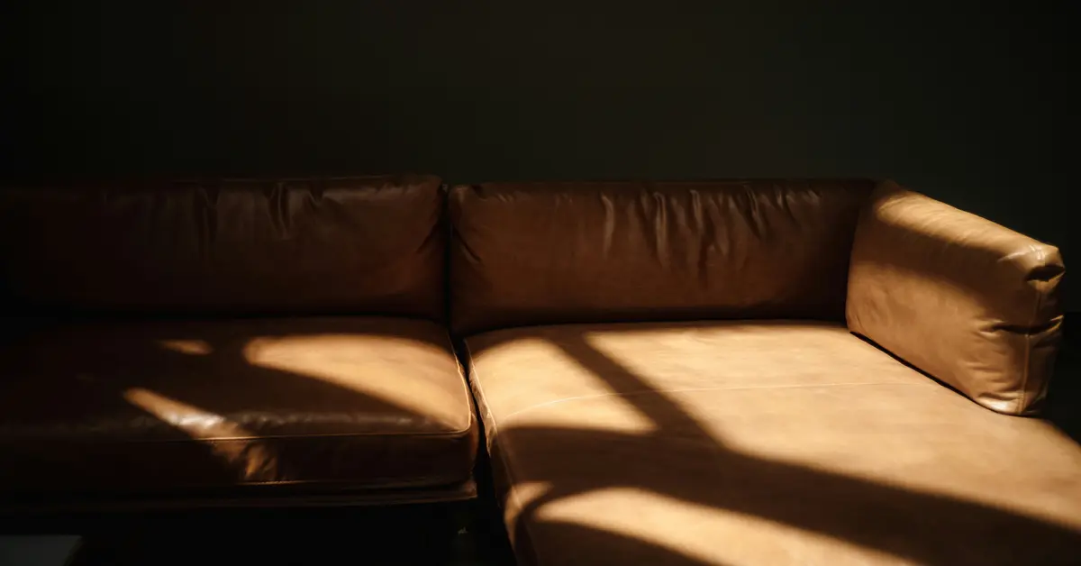 brown sectional sofa